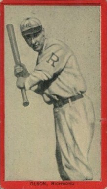 1910 Old Mill Series 6 (Blue Grass League) Olson, Richmond #44 Baseball Card