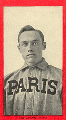 1910 Old Mill Series 6 (Blue Grass League) Kuhlmann, Paris #37 Baseball Card