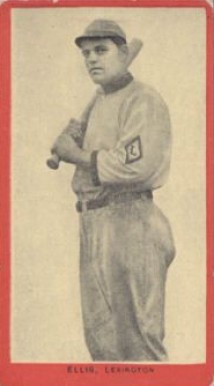 1910 Old Mill Series 6 (Blue Grass League) Ellis #19 Baseball Card