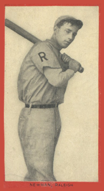 1910 Old Mill Series 7 (E. Carolina League) Newman # Baseball Card