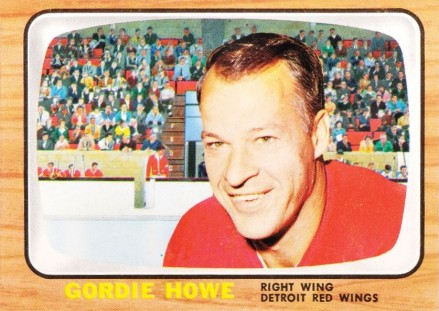 1966 Topps USA Test Gordie Howe #23 Hockey Card