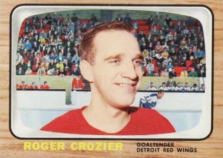 1966 Topps USA Test Roger Crozier #43 Hockey Card
