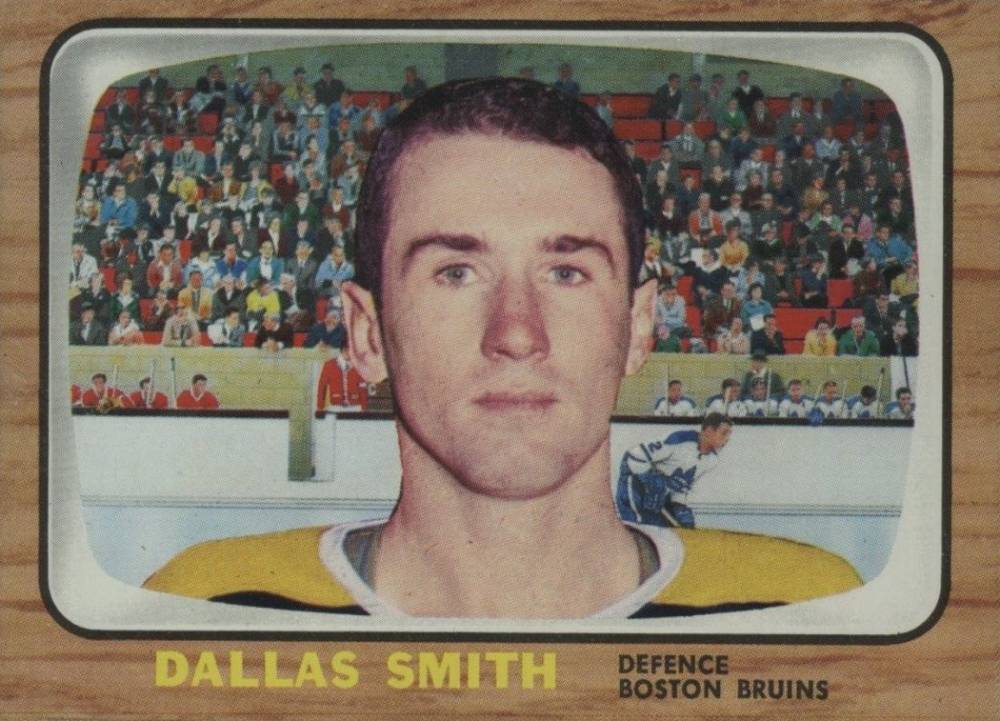 1966 Topps USA Test Dallas Smith #3 Hockey Card