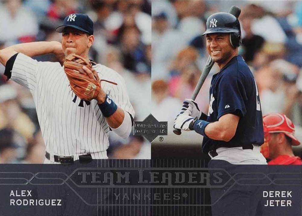 2005 Upper Deck  Alex Rodriguez/Derek Jeter #280 Baseball Card