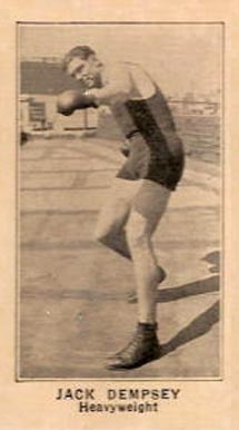 1923 Strip Card Jack Dempsey # Other Sports Card