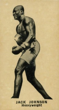 1923 Strip Card Jack Johnson # Other Sports Card