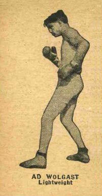 1923 Strip Card Ad Wolgast # Other Sports Card