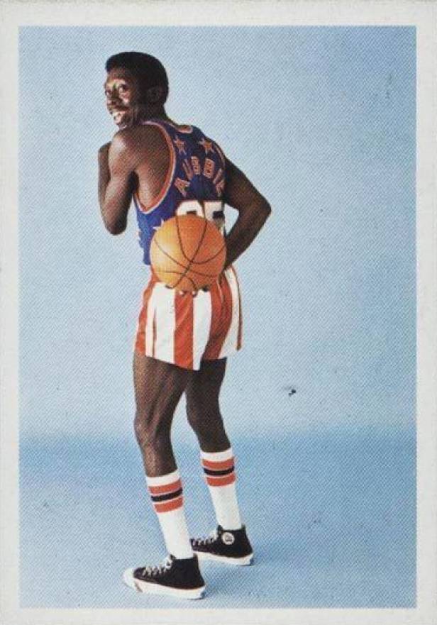 1971 Fleer Globetrotters 84 Geese Ausbie #24 Basketball Card