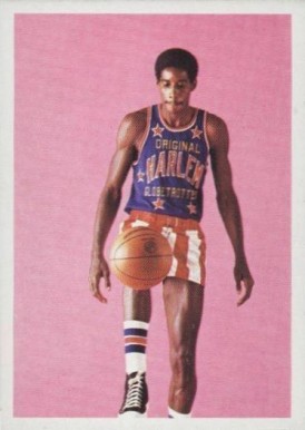 1971 Fleer Globetrotters 84 Vincent White #62 Basketball Card