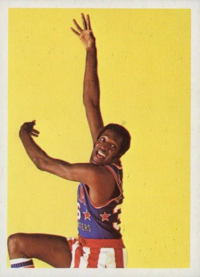 1971 Fleer Globetrotters 84 Meadowlark Lemon #20 Basketball Card