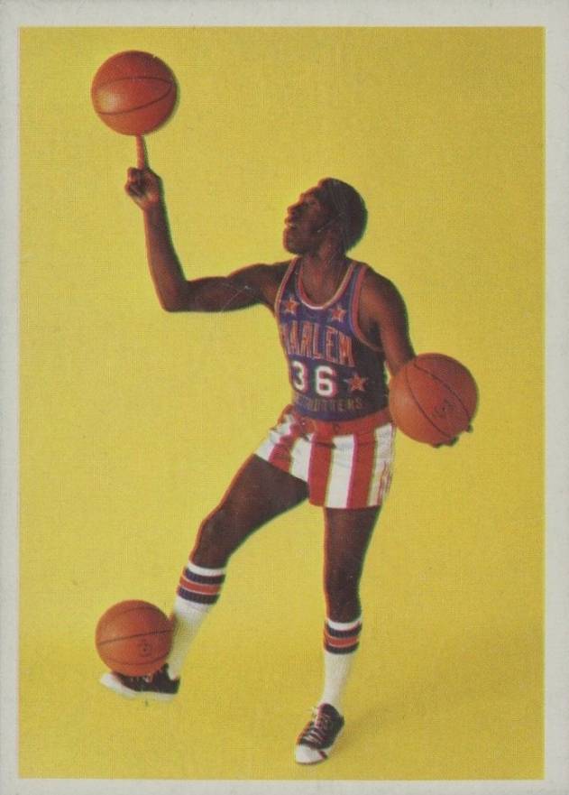 1971 Fleer Globetrotters 84 Meadowlark Lemon #15 Basketball Card