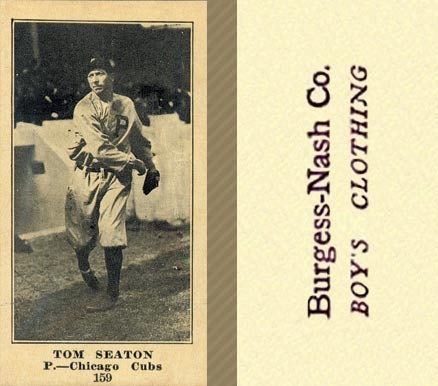 1916 Burgess-Nash Co. Tom Seaton #159 Baseball Card