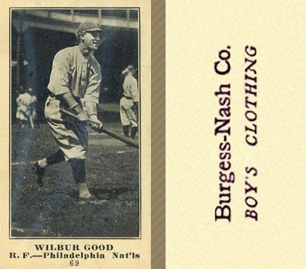 1916 Burgess-Nash Co. Wilbur Good #69 Baseball Card