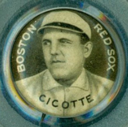 1910 Sweet Caporal Pins Ed Cicotte # Baseball Card