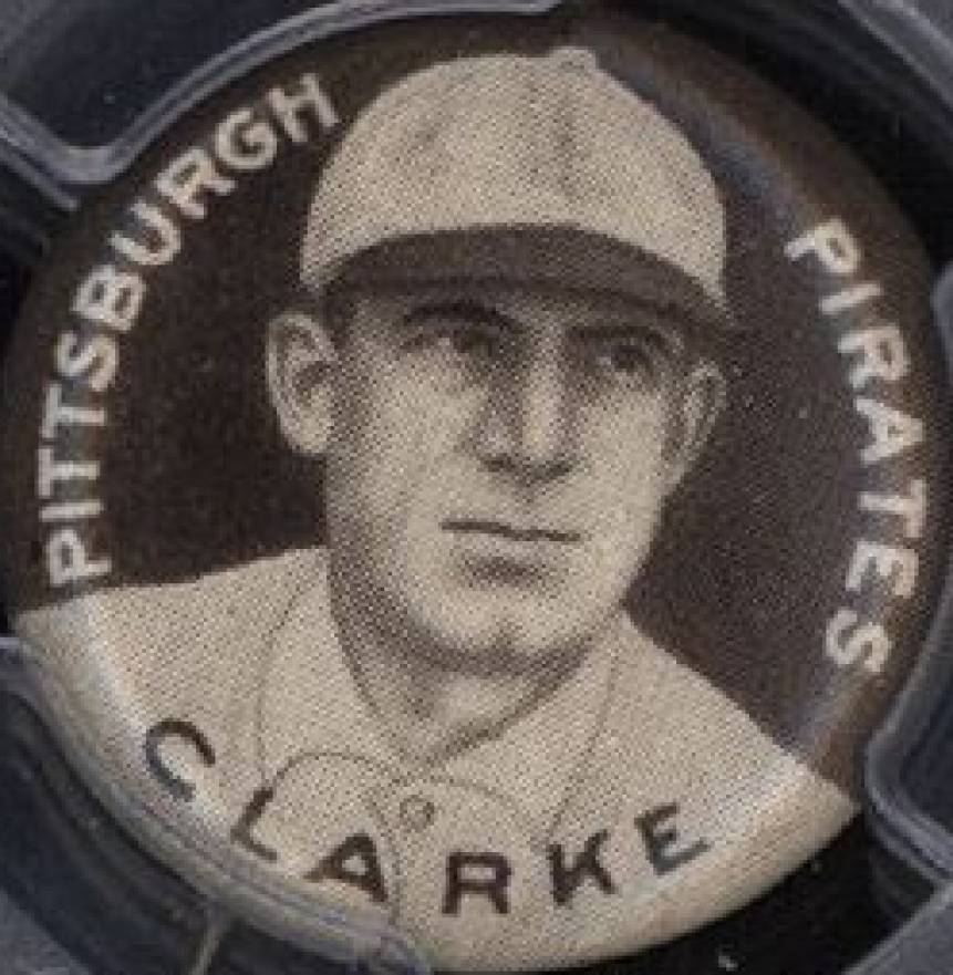 1910 Sweet Caporal Pins Clarke, Pittsburgh Pirates # Baseball Card