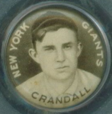 1910 Sweet Caporal Pins Doc Crandall # Baseball Card