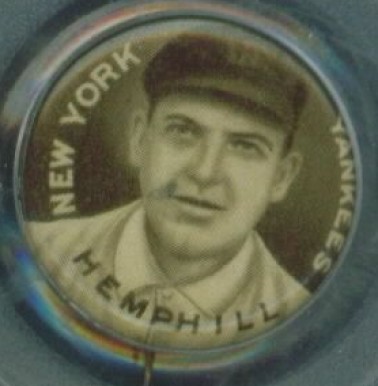 1910 Sweet Caporal Pins Ira Hemphill # Baseball Card