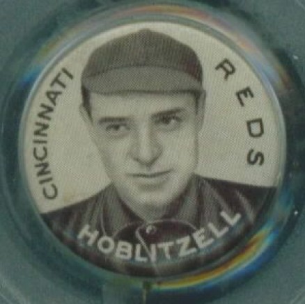 1910 Sweet Caporal Pins Dick Hoblitzell # Baseball Card