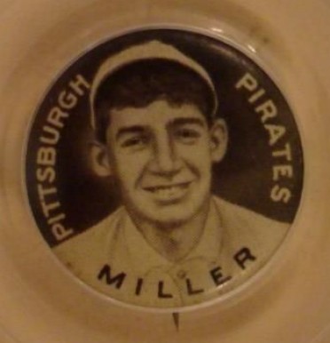 1910 Sweet Caporal Pins Dots Miller # Baseball Card