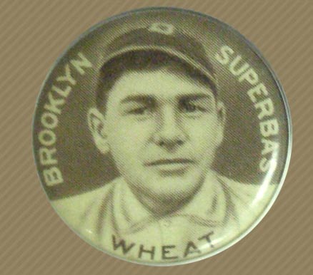 1910 Sweet Caporal Pins Wheat, Brooklyn Superbas # Baseball Card