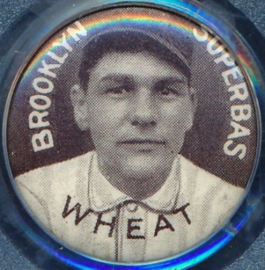 1910 Sweet Caporal Pins Wheat, Brooklyn Superbas # Baseball Card