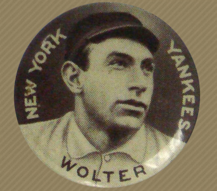 1910 Sweet Caporal Pins Harry Wolter # Baseball Card