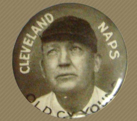 1910 Sweet Caporal Pins Old Cy Young, Cleveland Naps # Baseball Card