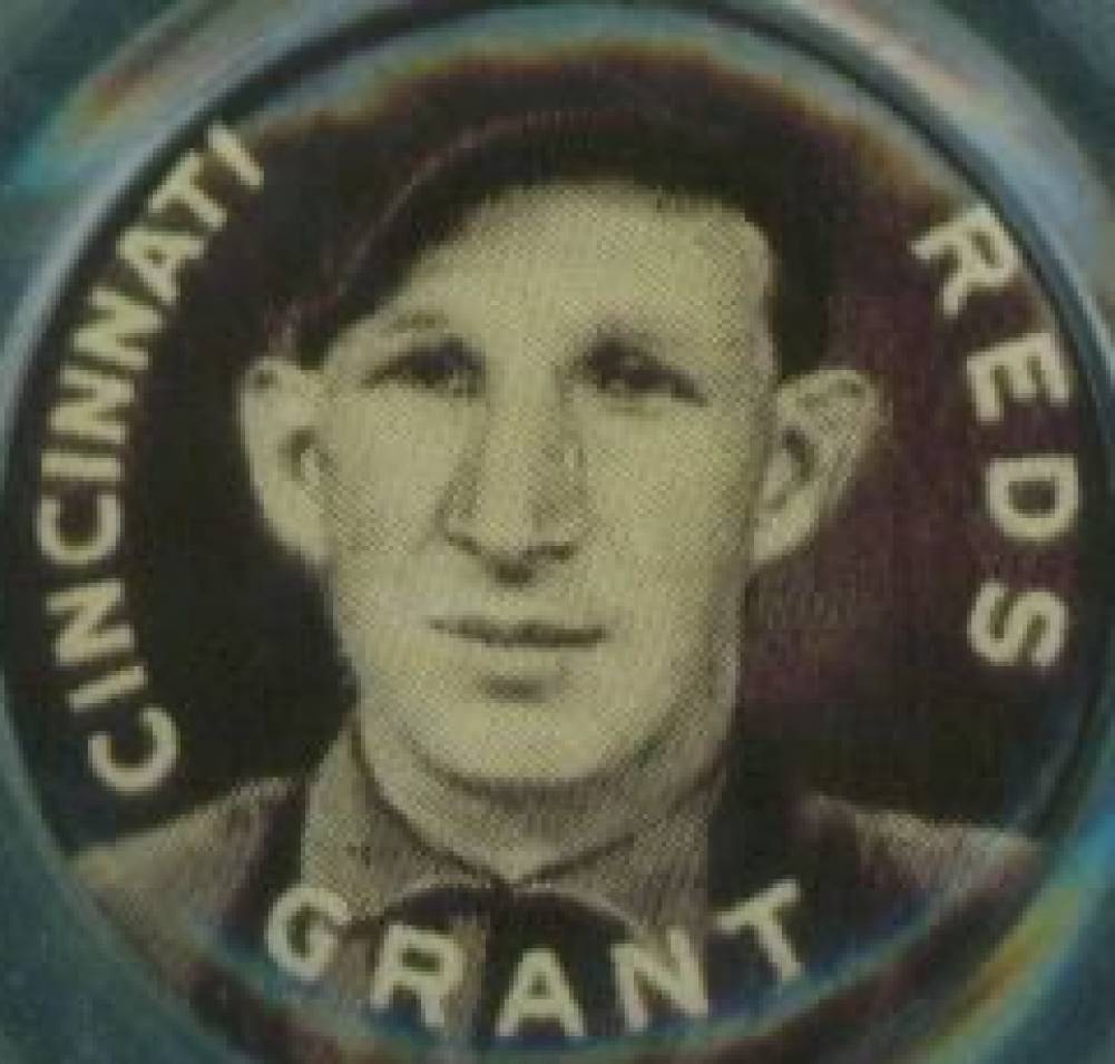 1910 Sweet Caporal Pins Grant, Cincinnati Reds # Baseball Card