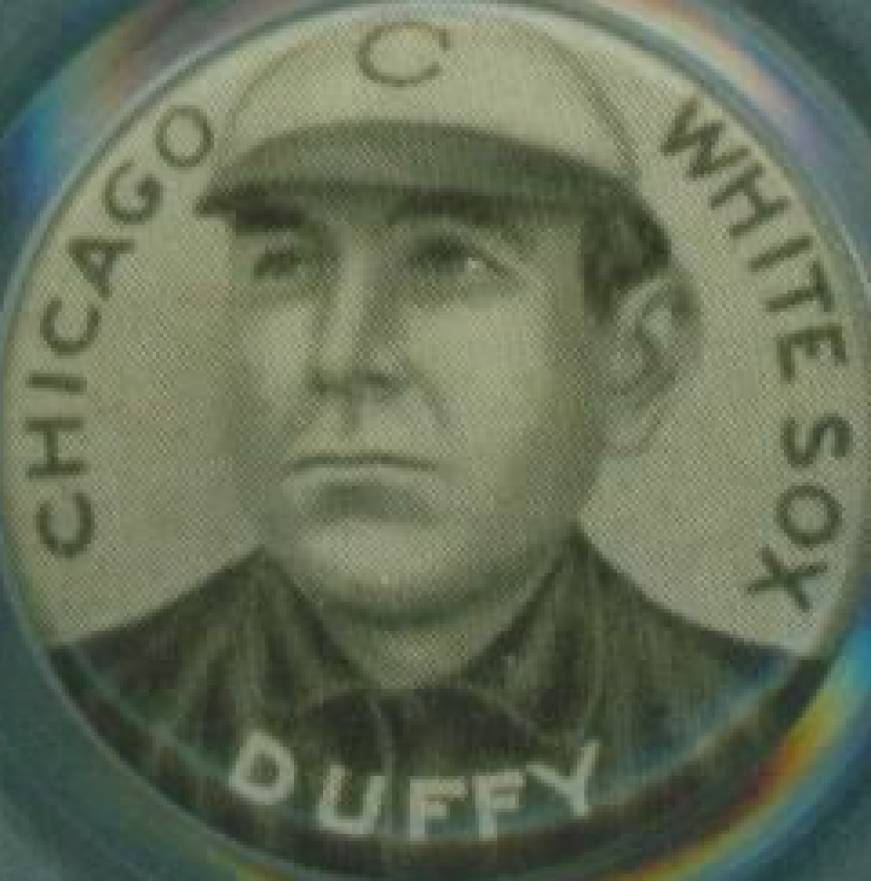 1910 Sweet Caporal Pins Duffy, Chicago White Sox # Baseball Card