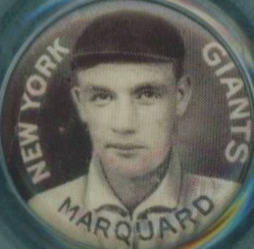 1910 Sweet Caporal Pins Rube Marquard # Baseball Card
