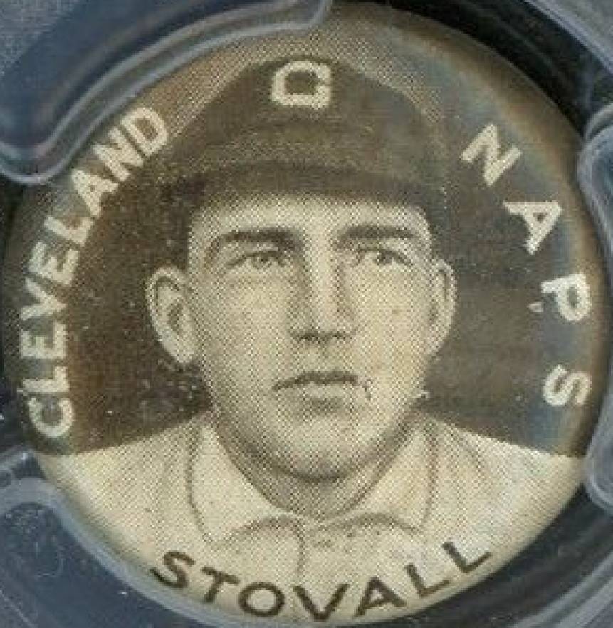 1910 Sweet Caporal Pins Stovall, Washington Senators # Baseball Card