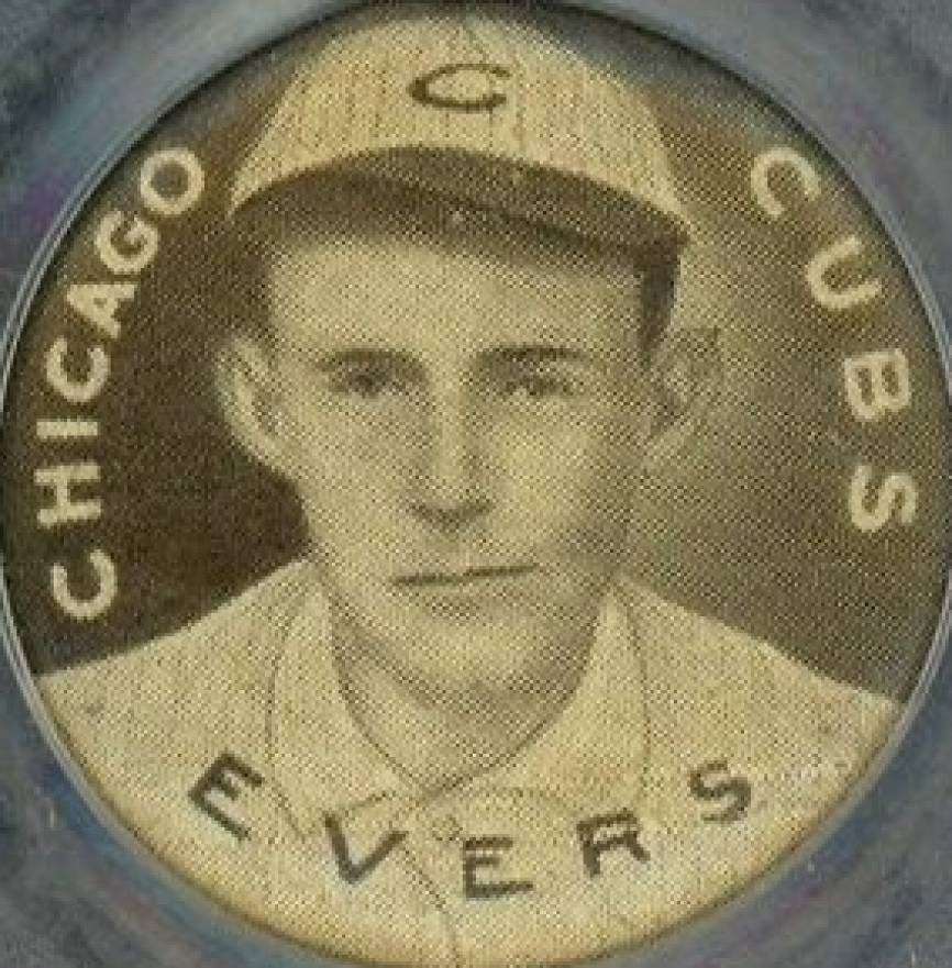 1910 Sweet Caporal Pins Johnny Evers # Baseball Card