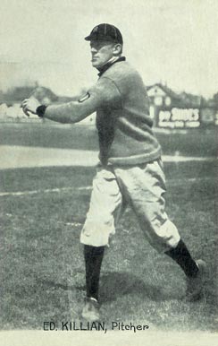 1907 Wolverine News Co. Detroit Tigers Ed. Killian # Baseball Card