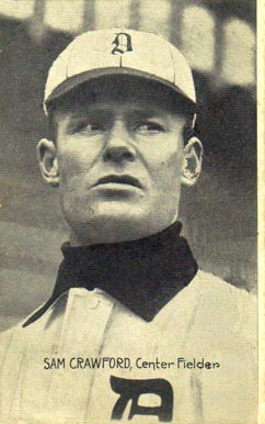 1907 Wolverine News Co. Detroit Tigers Sam Crawford # Baseball Card
