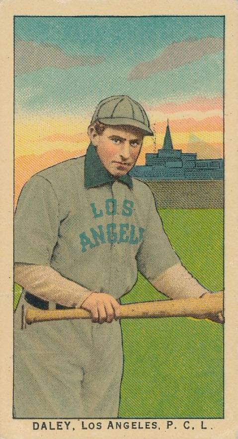 1910 Obak Daley, Los Angeles, P.C.L. # Baseball Card