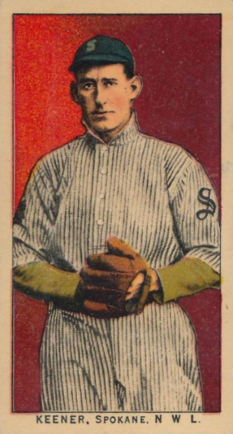 1910 Obak Keener. Spokane. N.W.L. # Baseball Card