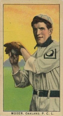 1910 Obak Moser # Baseball Card