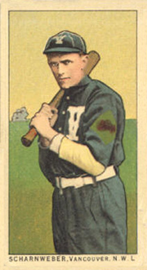 1910 Obak Scharnweber # Baseball Card