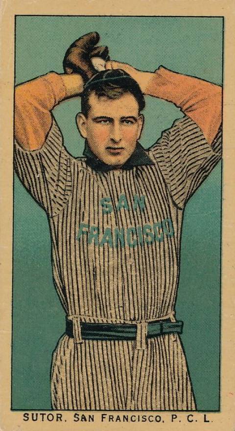 1910 Obak Sutor, San Francisco. P.C.L. # Baseball Card