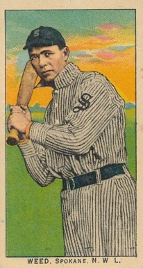 1910 Obak Weed # Baseball Card