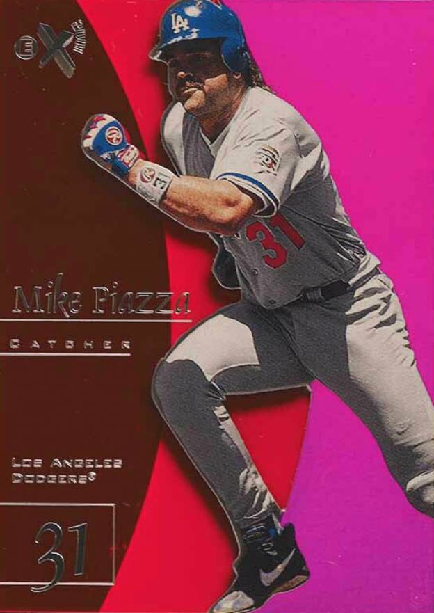 1998 Skybox E-X2001 Mike Piazza #15 Baseball Card