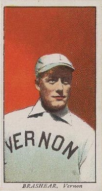 1909 Obak Old English Brashear, Vernon #8 Baseball Card