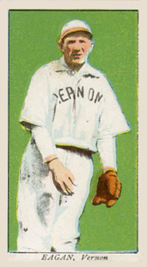 1909 Obak Old English Eagan, Vernon #21 Baseball Card