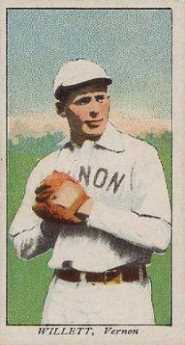 1909 Obak Old English Ed Willett #72 Baseball Card