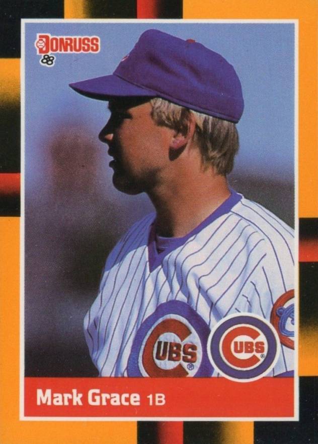 1988 Donruss Baseball's Best Mark Grace #4 Baseball Card