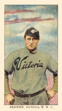 1911 Obak Red Back Reddick, Victoria. N.W.L. # Baseball Card