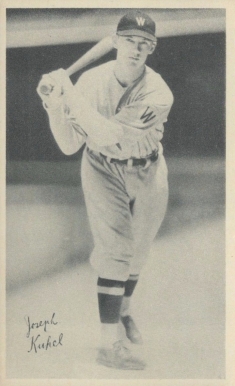 1936 National Chicle Fine Pens Joseph Kuhel #72 Baseball Card