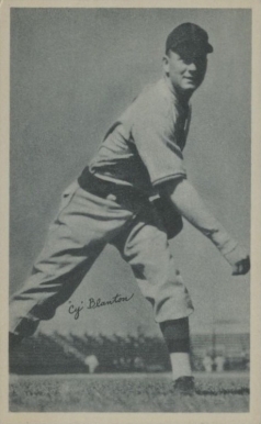 1936 National Chicle Fine Pens Cy Blanton #12 Baseball Card