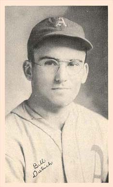 1936 National Chicle Fine Pens Bill Dietrich #34 Baseball Card