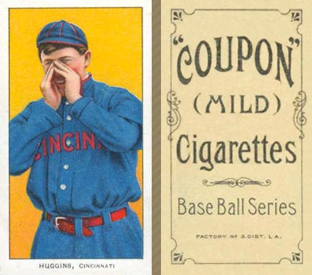1910 Coupon Cigarettes (Type 1) Miller Huggins #32 Baseball Card